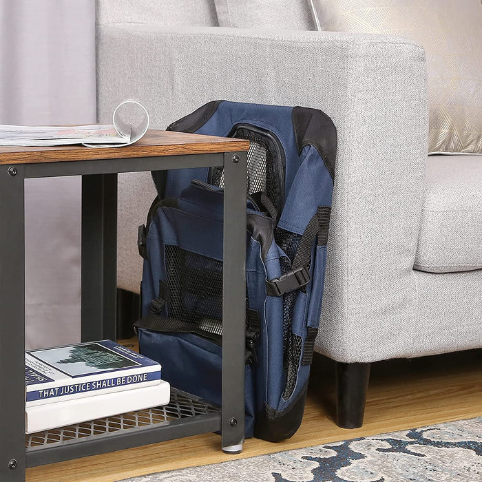 Hundebox, Hundetasche, faltbar, 50 x 35 x 35 cm, dunkelblau