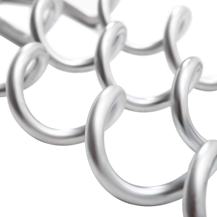 Bodenanker für Trampoline, Spiral-Bodenverankerung, Set aus Erdankern aus verzinktem Eisen und Polyester-Gurten mit Stahl-Schnallen