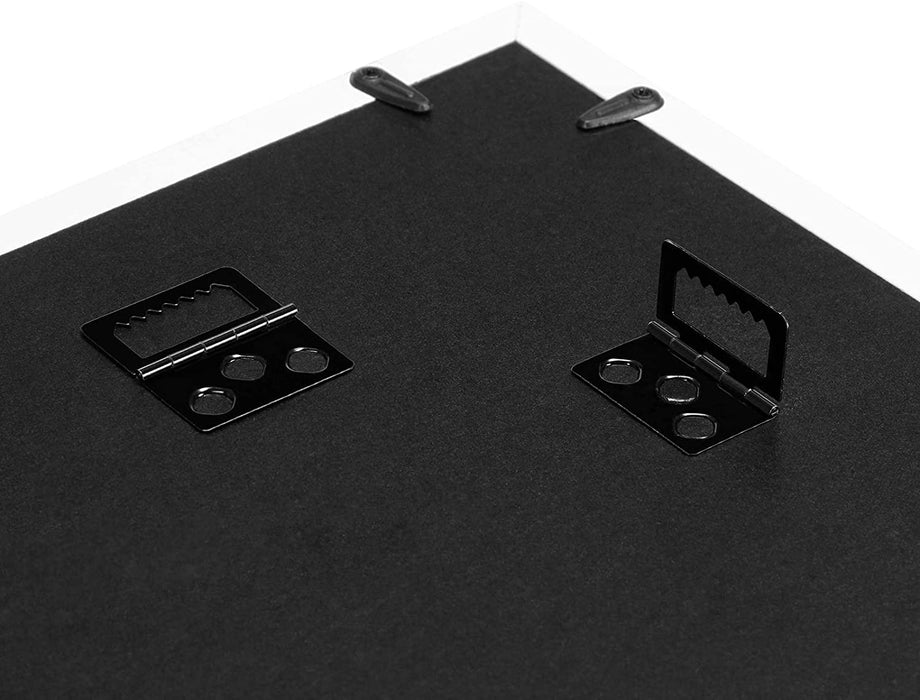 Bilderrahmen 3D, Box, Fotorahmen mit Schnur, kleinen Wäscheklammern und Stecknadeln, DIY, Leinenoberfläche und Polsterung an der inneren Rückseite