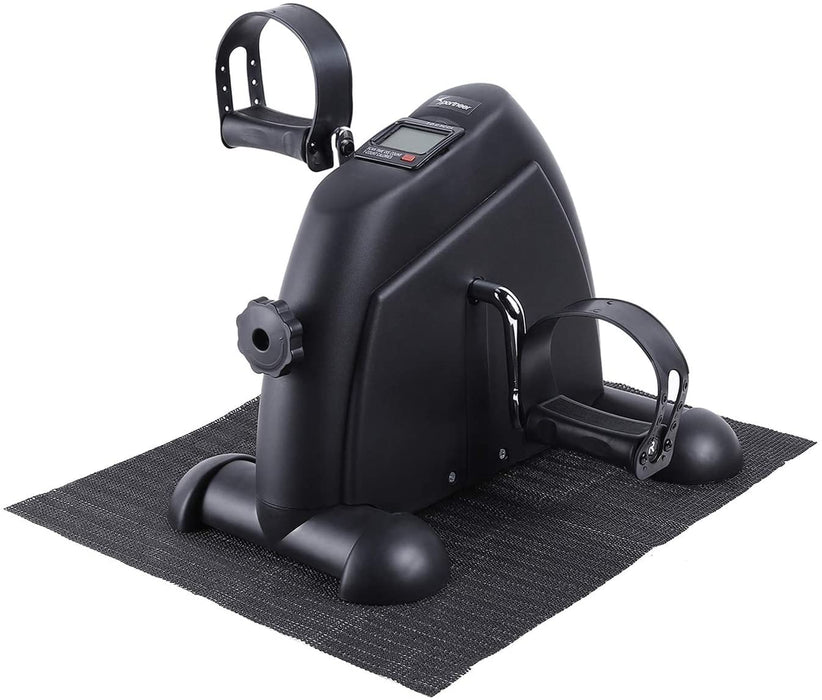 Beintrainer, Sportneer Mini Heimtrainer Mini Bike mit LCD Display, Heimfahrrad, Schreibtischfahrrad für Büro und Zuhause, Sportgeräte Zuhause