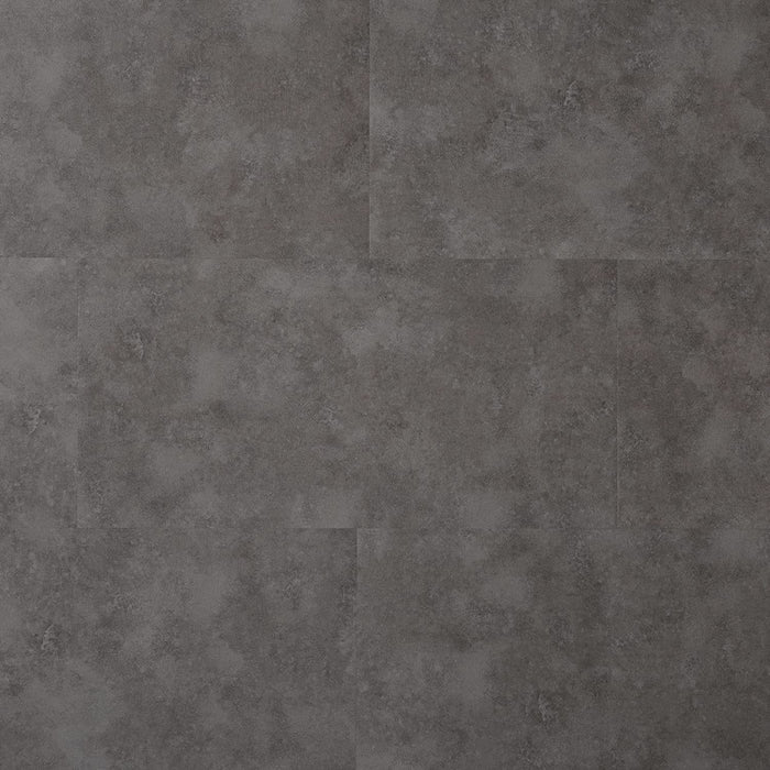 PVC Bodenbelag Galena - Selbstklebende Vinyl-Fliesen - Vinylboden - Betoneffekt - Dunkelgrau- Medio - Dicke 1,5 mm - 2.23m² / 12 Fliesen