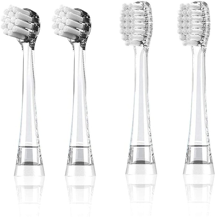 Elektrische Zahnbürste Kinder 6 Monaten bis 4 Jahren,SG513Zahnbürste Köpfe (Grau)