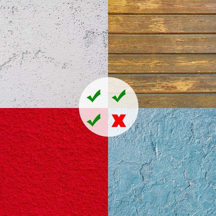 Premium Garagen Wandschutz Türkantenschutz Extra Dicker Auto Türkantenschutz, Selbstklebend, Wasserabweisend 4 Stück Set für Garagenwand Schwarz