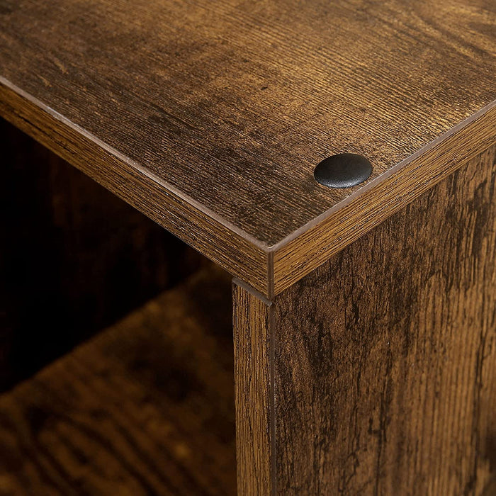 Treppenregal, Bücherregal mit 6 Würfeln, Standregal, Leiterregal, als Raumteiler, Würfelregal, freistehend, für Büro, Wohnzimmer, Schlafzimmer