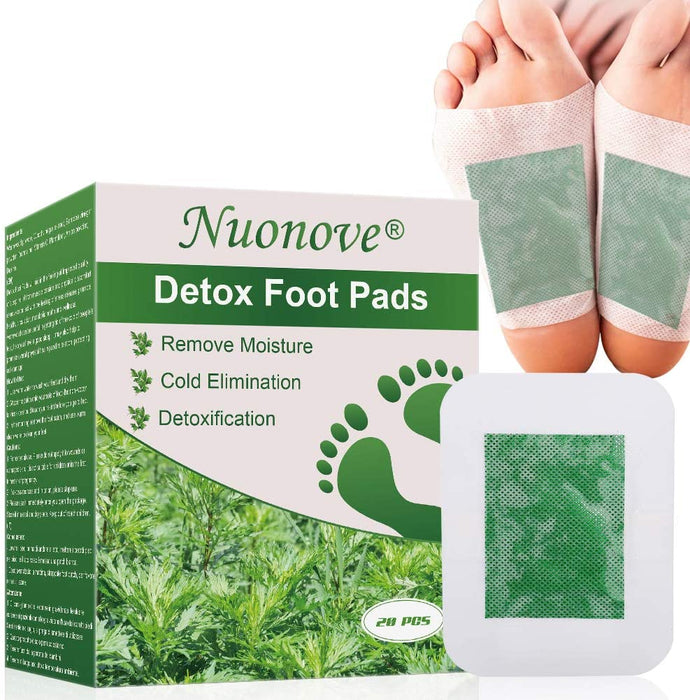 Detox Fußpflaster Vitalpflaster Fusspflaster Wormwood Foot Patch Fördern die Durchblutung, Lindern Schmerzen und Verbessern den Schlaf