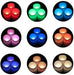 Flammenlose Kerzen, Farbwechselnde LED-Kerzen mit Fernbedienung und Timer für Hochzeit, Geburtstags, 3 Kerzen, 3 AAA-Batteriebetriebene 