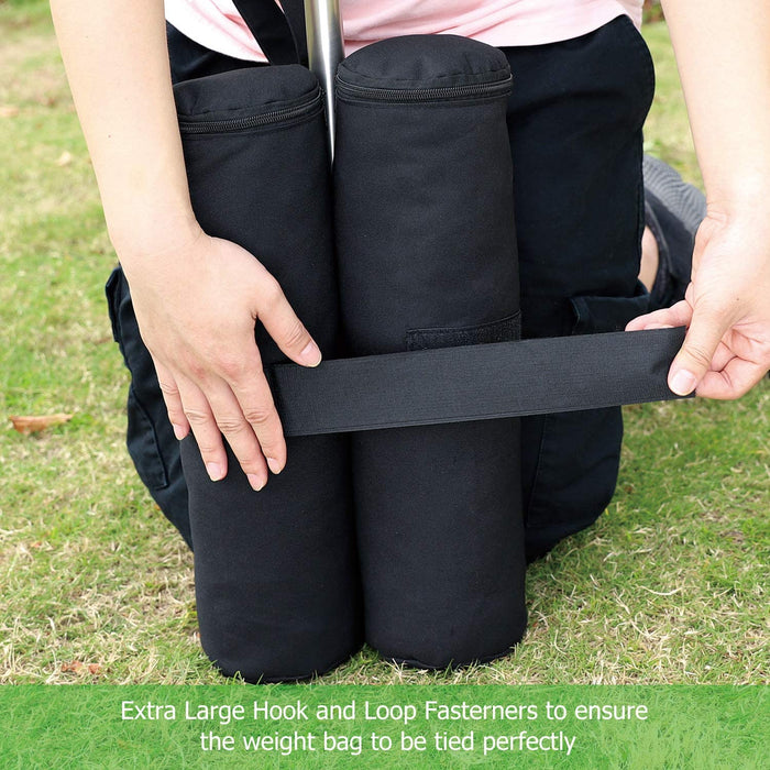 Pavillon 4er Set Standfuß Gewichte Standsicherung Festzelt Gartenpavillon Festzelt