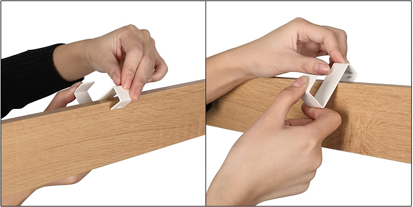 Garderobenständer, Garderobe, Schuhregal mit Sitzfläche, Kleiderständer mit 9 abnehmbaren Haken, Sitzbank, Industrie-Design, holzfarben-cremeweiß