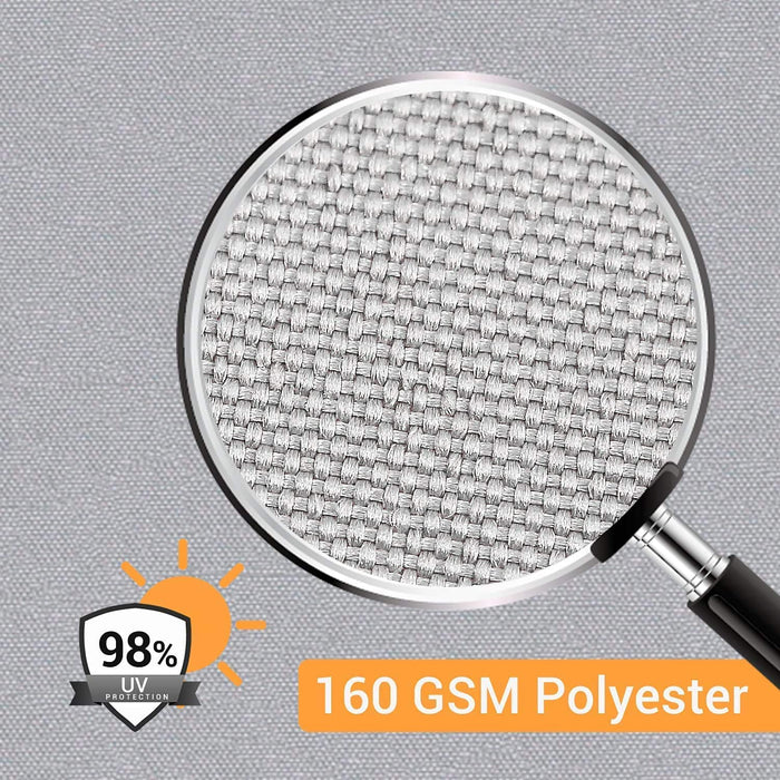 Balkon Sichtschutz, 0,9 x 5 m Sichtschutz Balkonverkleidung Zaunblende Schattiernetz für Balkon, Hinterhof, Terrasse - Uv-Schutz, Reißfest, Windfest