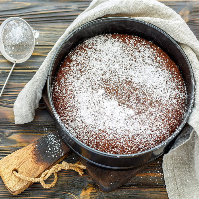 Springform Set, 4-teilig, rund, Ø 18/24/26/28 cm, Kuchenbackform, Antihaft, 250° hitzebeständig, Stahl, Standard