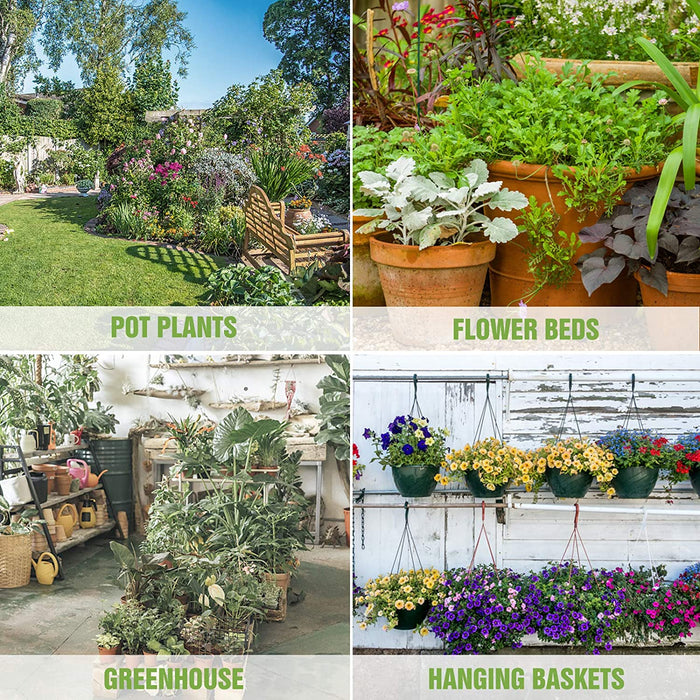 15M+10M Automatische Bewässerungssystem, Micro Drip Garten Bewässerung Kit Verstellbar Zerstäuber mit 2 Arten Schlauch DIY Tröpfchenbewässerung