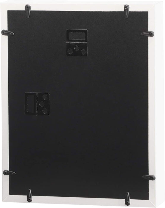 Bilderrahmen 3D, Box, Fotorahmen mit Schnur, kleinen Wäscheklammern und Stecknadeln, DIY, Leinenoberfläche und Polsterung an der inneren Rückseite