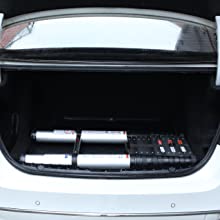 3.8M Teleskopleiter, EIN-Knopf-Rückzugs-Aluminium-Teleskop-Verlängerungsleiter, langsame Designleitern, tragbar