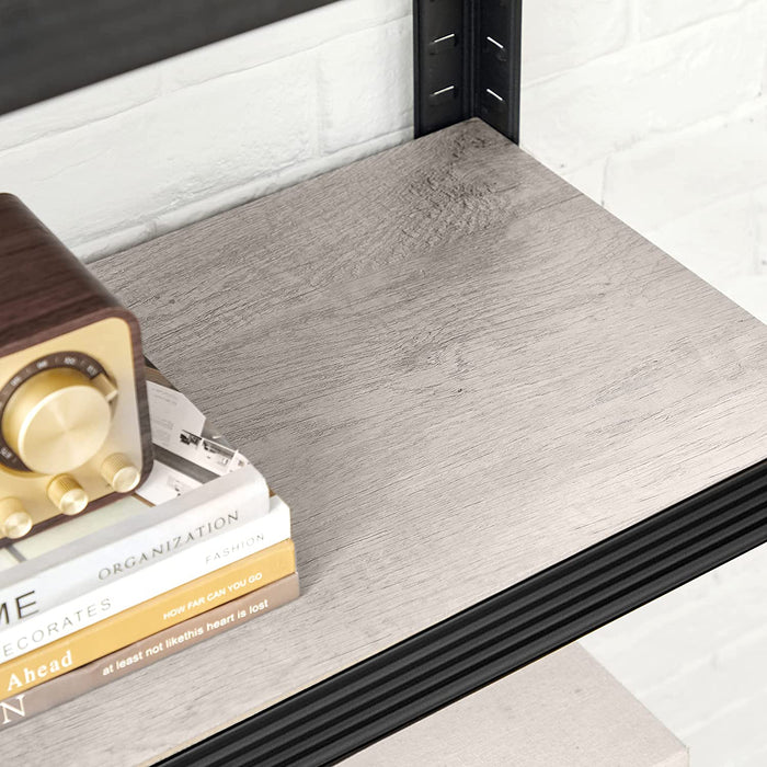 Schwerlastregal, 2er Set, Bücherregal, Lagerregal, Standregal, 5 Ablagen, 150 x 75 x 30 cm, bis 400 kg belastbar, verstellbare Ablagen