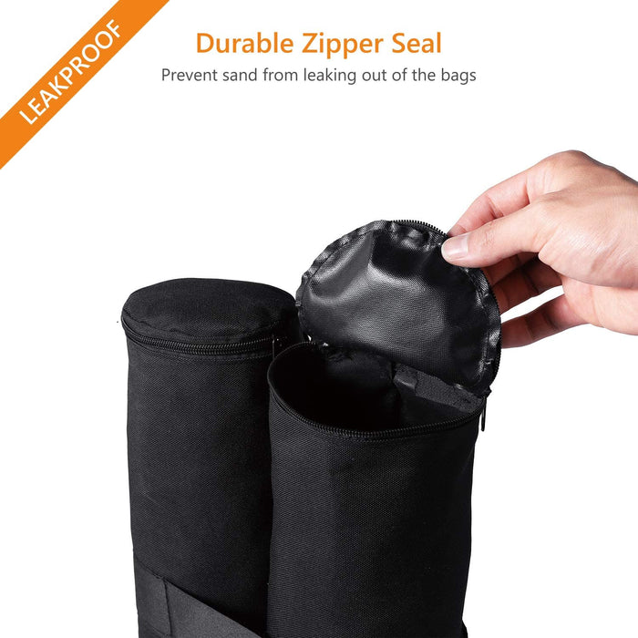 Pavillon 4er Set Standfuß Gewichte Standsicherung Festzelt Gartenpavillon Festzelt