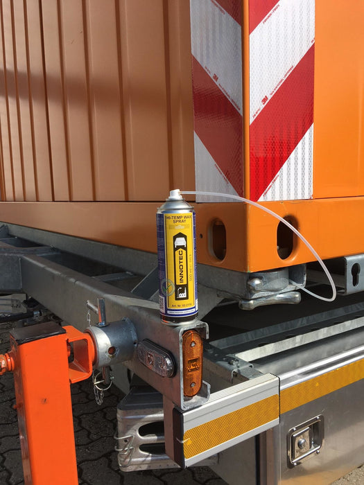 4 Stück Innotec Hi-Temp Wax Spray Unterboden und Hohlraumschutz Fettspray Schwarz - Next Level Konservierung für Automotive & Industrie  