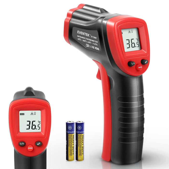 Infrarot Thermometer, IR-Laser Thermometer, Berührungslose -50°C-420°C (-58°F - 788°F),Digitale Temperaturpistole