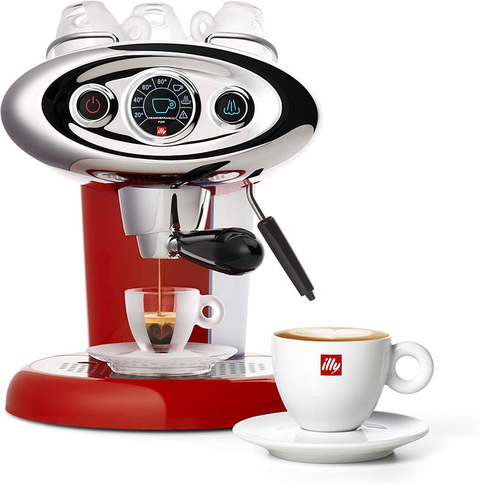 illy Kaffe, Kaffeemaschine FrancisFrancis! X7.1 für Iperespresso Kapseln in Rot