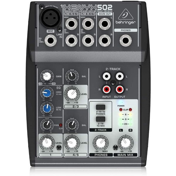 Mischpult Behringer 502 Analog Xenyx Premium (Refurbished A+)