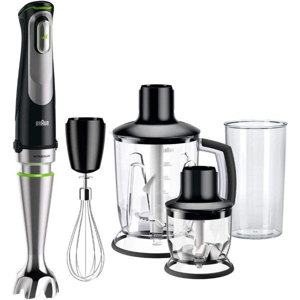 Multifunktions Handmixer mit Zubehör Braun 1000 W Schwarz Metall (Refurbished C)