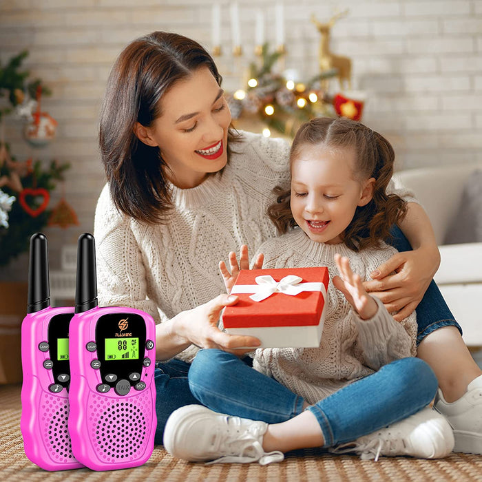 Geschenke für Mädchen 3-10 Jahre, Walki Talki Kinder ab 3-10 Spielzeug für Mädchen 3 4 5 6 4 8 9 Jahre Geschenk Mädchen 3-12 Jahre Spiele ab 4 Jahren