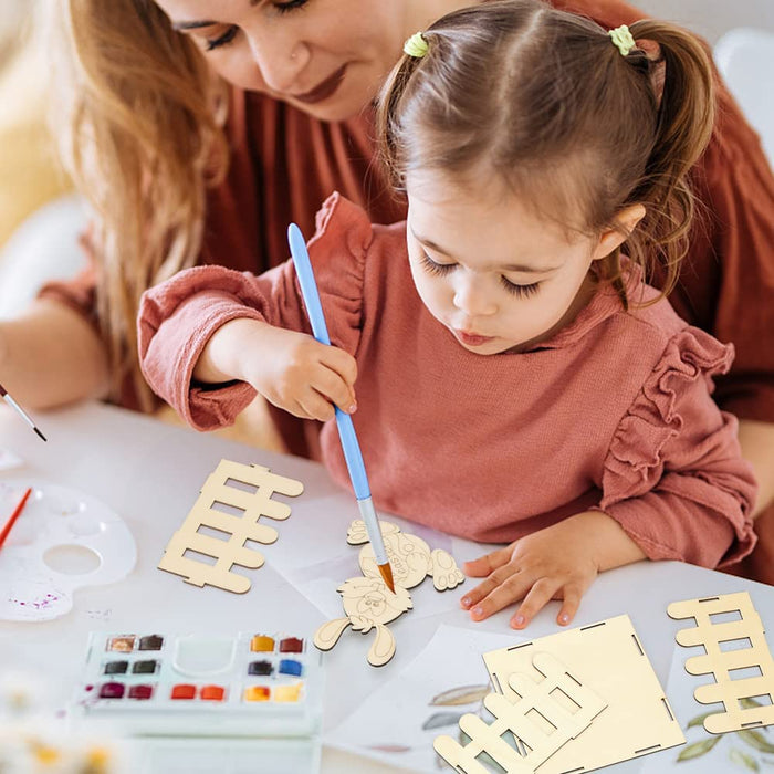 Osternest Kinder, Osterkörbchen, Osterkorb zum befüllen, Osternest mit Hasenmuster, Osterkörbchen zum Befüllen von Geschenken und Snacks