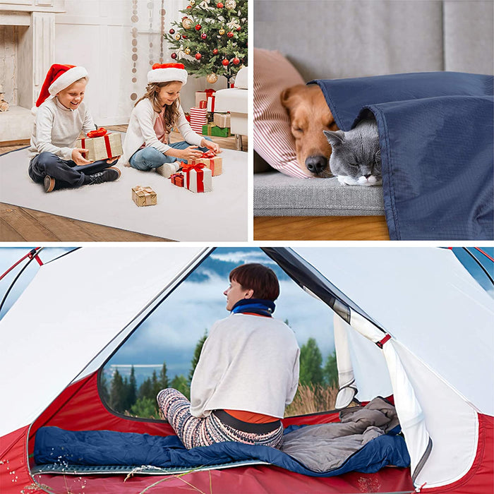 Camping Decke, Stranddecke Sanft Sandabweisende Campingdecke, Warm Outdoor Picknickdecke Fleece 200 x 140 cm - für Camping, Outdoor, Picknicks