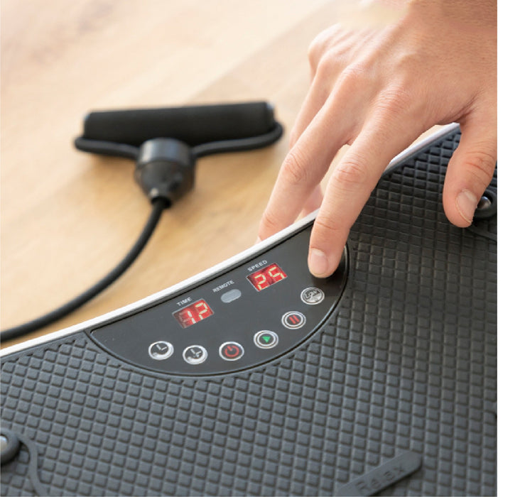 Trainingsplattform mit Vibration, Zubehör und Übungsleitfaden Vybeform