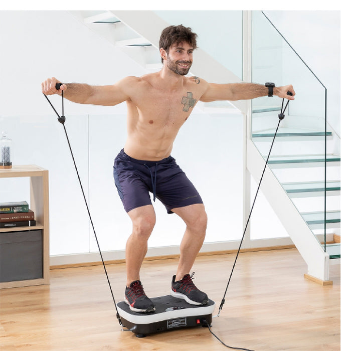 Trainingsplattform mit Vibration, Zubehör und Übungsleitfaden Vybeform