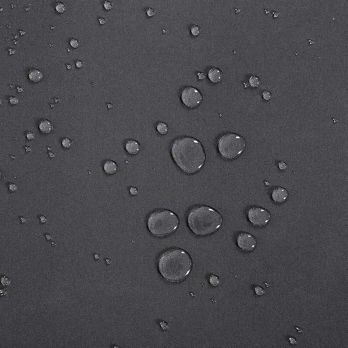 Seitenmarkise, ausziehbar, 200 x 400 cm, Sichtschutz, Sonnenschutz, Blickdicht, Seitenrollo, für Balkon, Terrasse, Garten, anthrazit