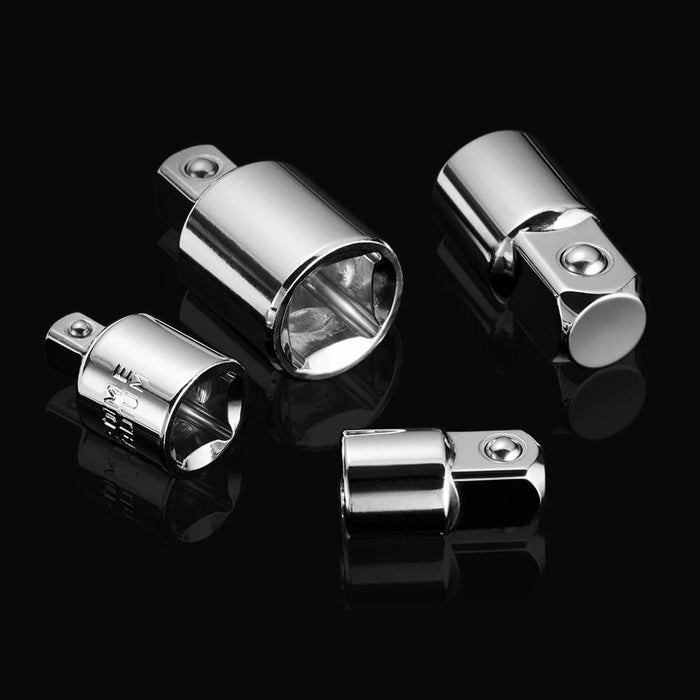 Akkuschrauber Stecknussadapter Set inkl. 3tlg. Sechskant Stecknussadapter Stecknuss Adapter Steckschlüssel Schraubenschlüssel+4tlg.