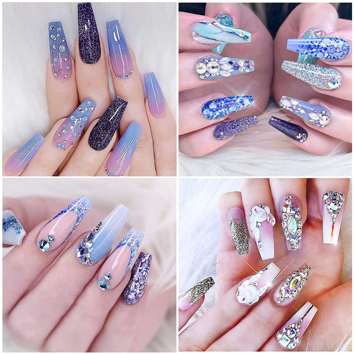 Gel Nägel Nagelverlängerung, UV Nagellack UV Farbgel mit Überlack Unterlack Gel Quick Extension Building Gel Nagel Verlängerung, Gel Nägel Starterset