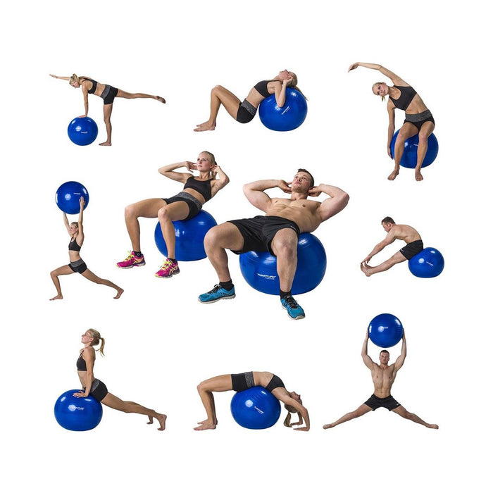 Gymnastikball 65 cm - schwarz