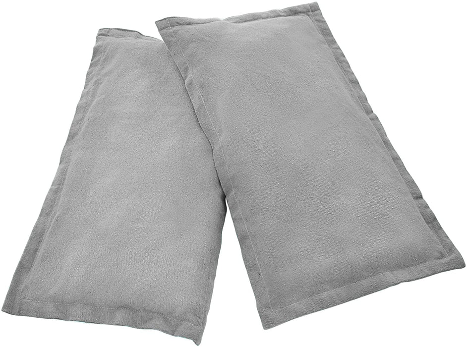 Hängematte, Outdoor, mit 2 Holzstangen, mit 2 Kissen, bis zu 300 kg belastbar, 210 x 150 cm, grau