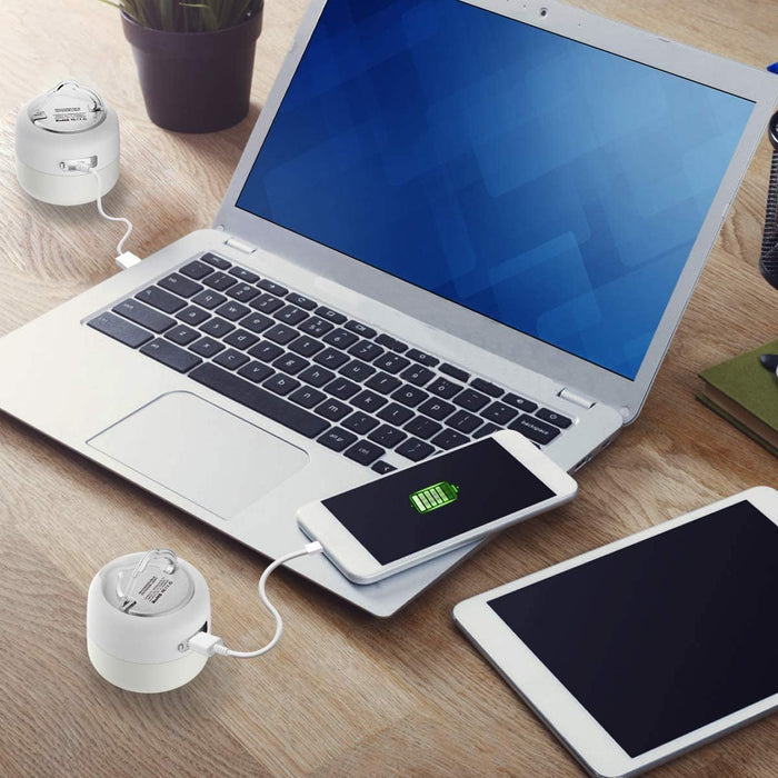 Campinglampe, LED Camping Laterne USB Aufladbar mit 5200 mAh, 4 Helligkeiten Leuchtmodi & Eingebauter Starker Magnet & Stufenlos Dimmbar