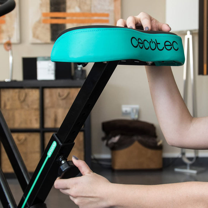 Standfahrrad Cecotec X-Bike klappbar - Platzsparender Hometrainer - Heimtrainer, faltbar, magnetisch