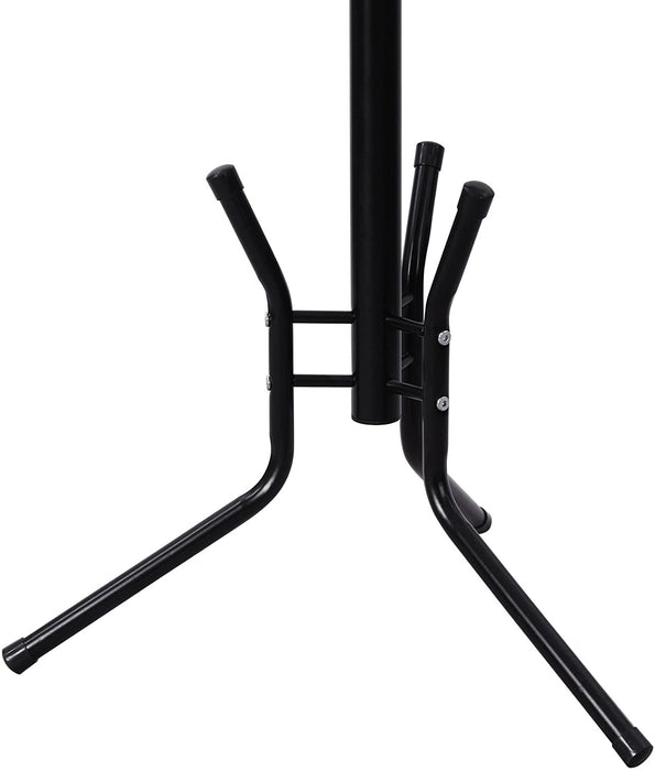 Stabil Metall Kleiderständer Garderobenständer Garderobe höhe ca. 176 cm, schwarz