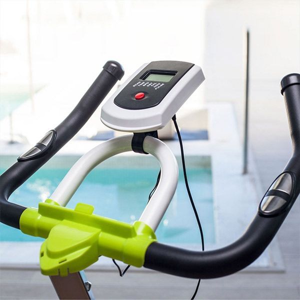 Spin Extreme Hometrainer - Sport ohne Fitnessstudio - LCD Display - Heimtrainer Fahrrad - Standfahrrad