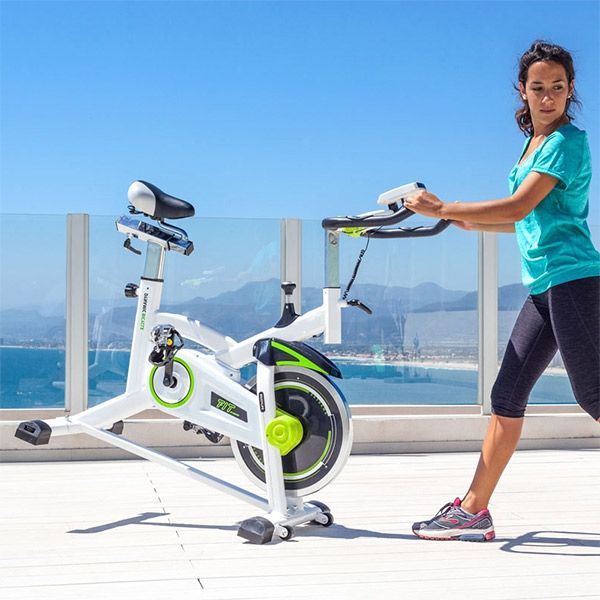 Spin Extreme Hometrainer - Sport ohne Fitnessstudio - LCD Display - Heimtrainer Fahrrad - Standfahrrad
