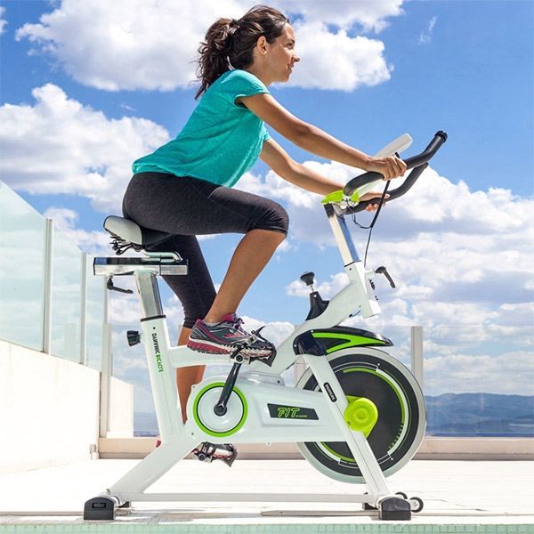 Spin Extreme Hometrainer - Sport ohne Fitnessstudio - LCD Display - Heimtrainer Fahrrad - Standfahrrad