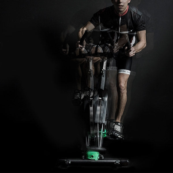 Ultrafelx25 Hometrainer LCD Display - Heimtrainer Fahrrad - 25kg Schwungrad, Pulsmesser, LCD-Display, variabler Widerstand, Stabilisatoren, SilenceFit