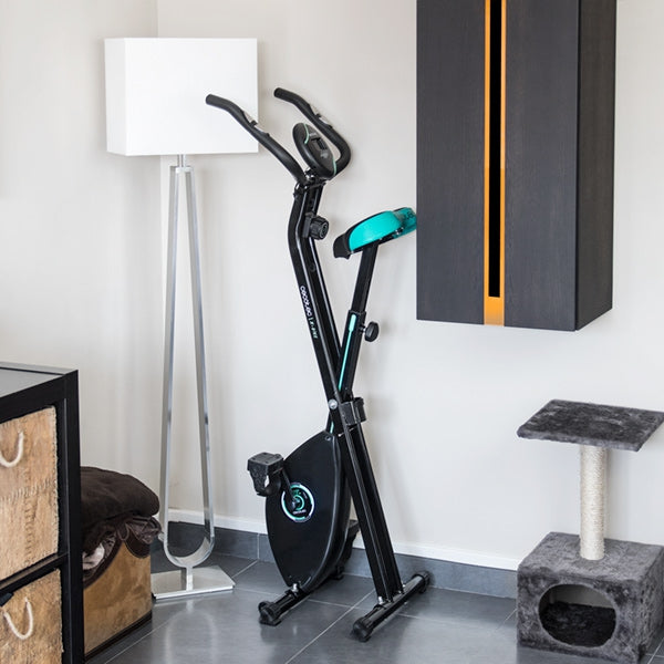 Standfahrrad Cecotec X-Bike klappbar - Platzsparender Hometrainer - Heimtrainer, faltbar, magnetisch