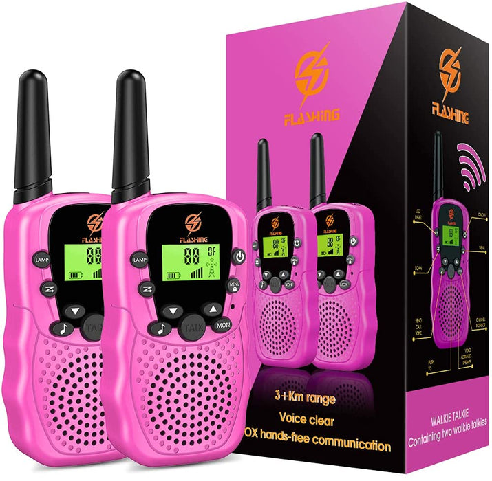 Geschenke für Mädchen 3-10 Jahre, Walki Talki Kinder ab 3-10 Spielzeug für Mädchen 3 4 5 6 4 8 9 Jahre Geschenk Mädchen 3-12 Jahre Spiele ab 4 Jahren