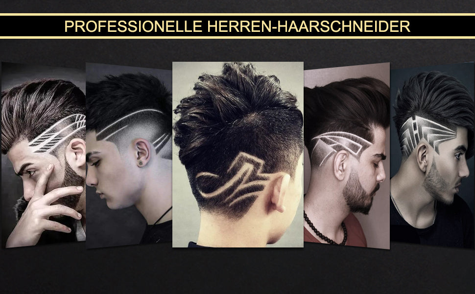 Haarschneidemaschine, Elektrisch Haartrimmer Barttrimmer, Haarschneider Herren Bartschneider, 0mm T-Klingenschneider Haartrimmer für Männer