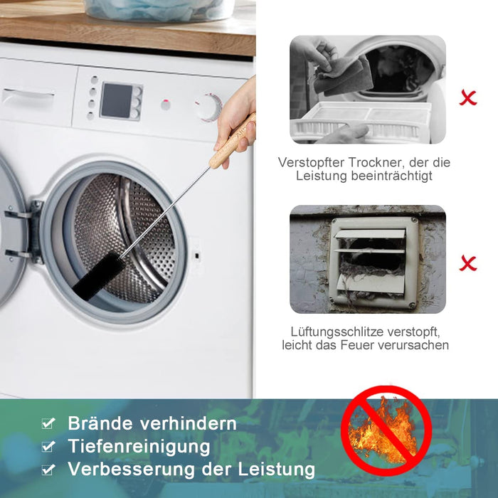 Heizkörperbürste, 80cm Heizungsbürste Heizkörper Reinigungsbürste Bürste Reiniger Reinigung Werkzeug für Heizung Heizungkörper