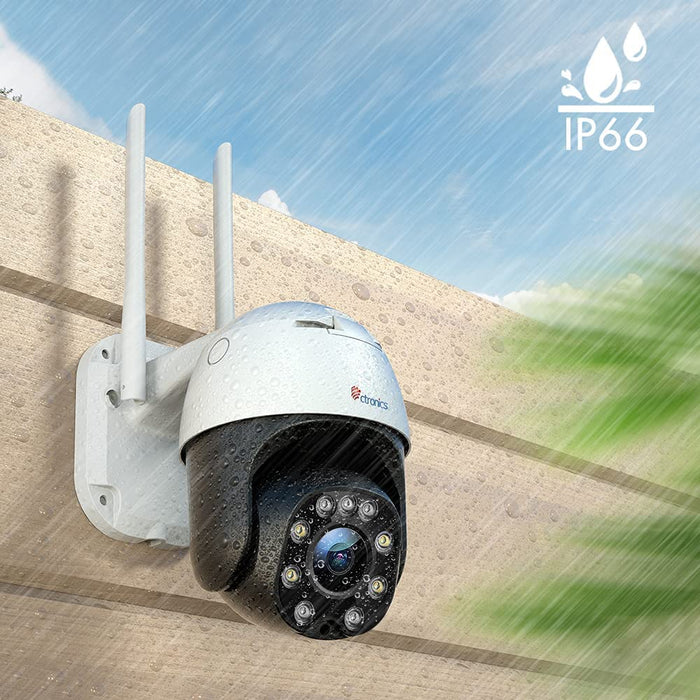 3G/4G LTE Überwachungskamera Aussen mit SIM-Karte, Ctronics PTZ Kamera Outdoor 355°/90° Schwenkbar, Personenerkennung und Automatische Verfolgung