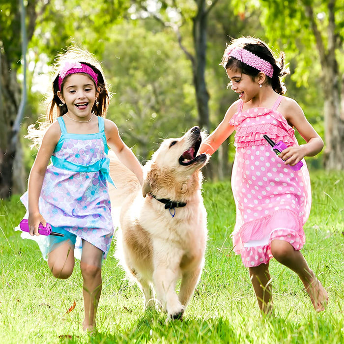 Geschenke für Mädchen 3-10 Jahre, Walki Talki Kinder ab 3-10 Spielzeug für Mädchen 3 4 5 6 4 8 9 Jahre Geschenk Mädchen 3-12 Jahre Spiele ab 4 Jahren