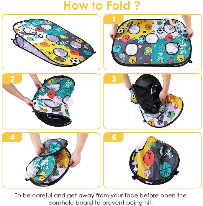 1 Stück Outdoor Spiele für Kinder Wurfspiele für Draußen Wurfspiel Kinder Ball Spiele für Draußen Gartenspiele Garten Spielzeug Dartscheibe