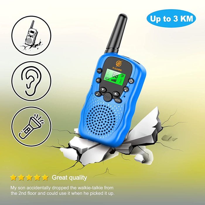 Spielzeug 3 4 5 6 7 8 Jahre Junge, Walkie Talkie Kinder ab 3-10 Jahre Geschenke Jungen 3-12 Jahre Kinder Outdoor Spielzeug Woki Toki für Kinder