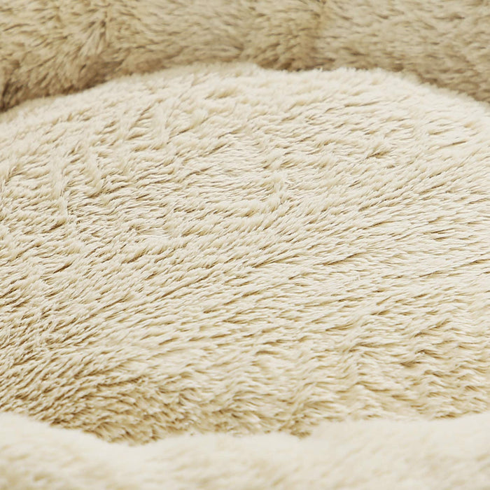 Hundebett, Hundekorb, Katzenbett, Donut, Ø 55 cm, dunkelgrau